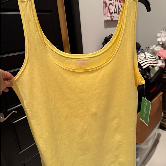 Lilly Pulitzer Yellow Tank Top - Picture 6 of 9